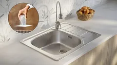 Wenn ich das Haus verlasse, stelle ich immer ein Glas und Papier in das Waschbecken. Dann bin ich mir sicher, dass alles in Ordnung sein wird.